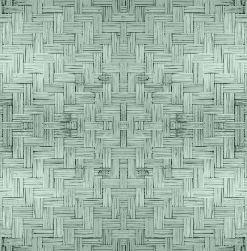 Tappeto vinile geometrico quadrato strutturato - TenStickers