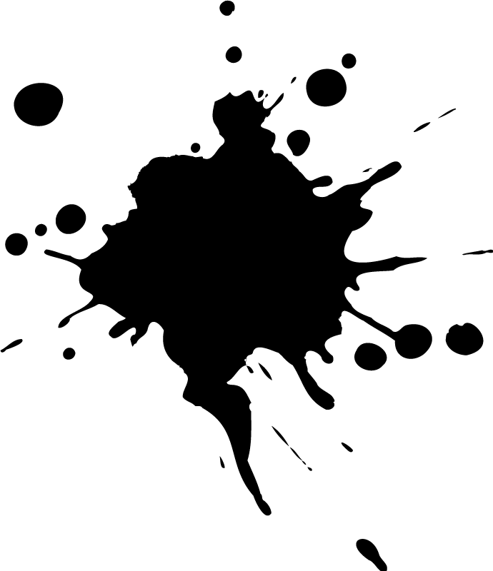 Tappeto vinile geometrico effetto splash - TenStickers