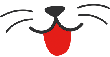 Tappeto vinile per bambini adesivo muso di gatto - TenStickers