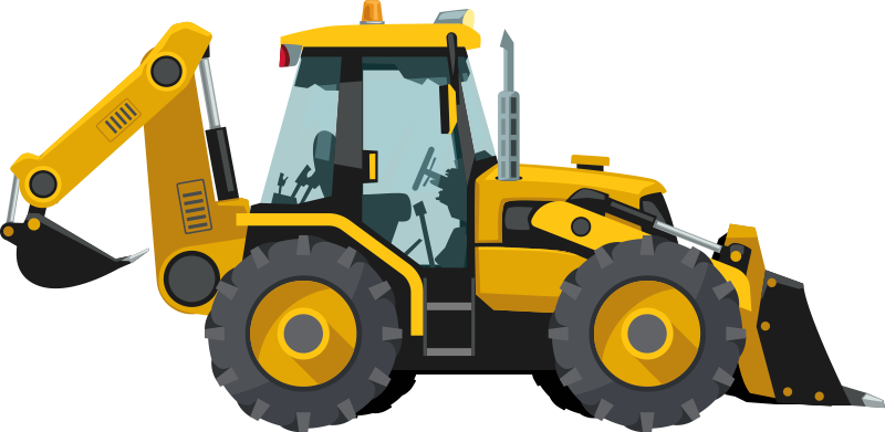 Tappeto vinile per bambini trattore realistico - TenStickers