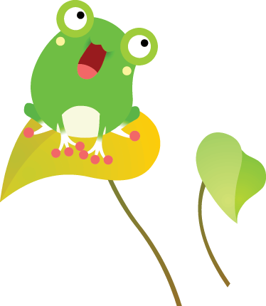 Tappeto vinile per bambini rana cantatrice - TenStickers