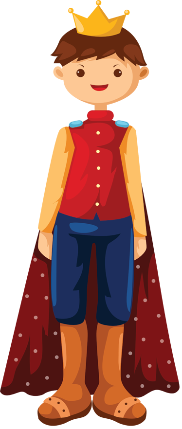 Tappeto vinile per bambini illustrazione regale - TenStickers