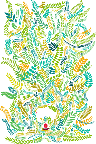 Tappeto vinile per bambini fantasia lettura bonita - TenStickers