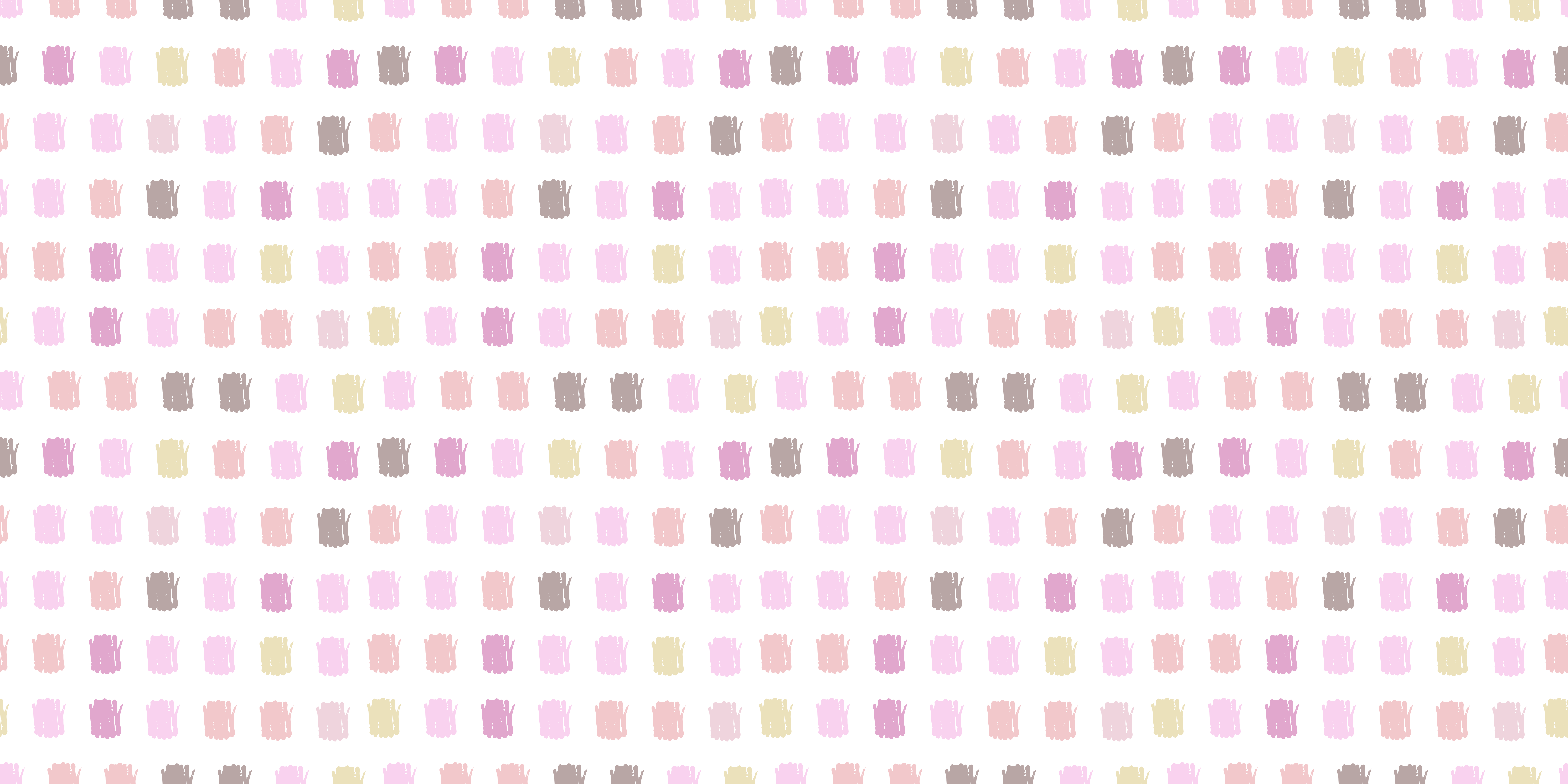 Tappeto vinile per bambini pennellate rosa - TenStickers