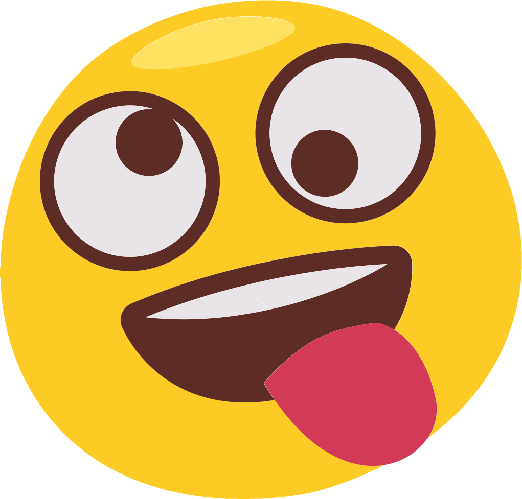 Tappeto vinile per bambini faccia emoji giocosa - TenStickers