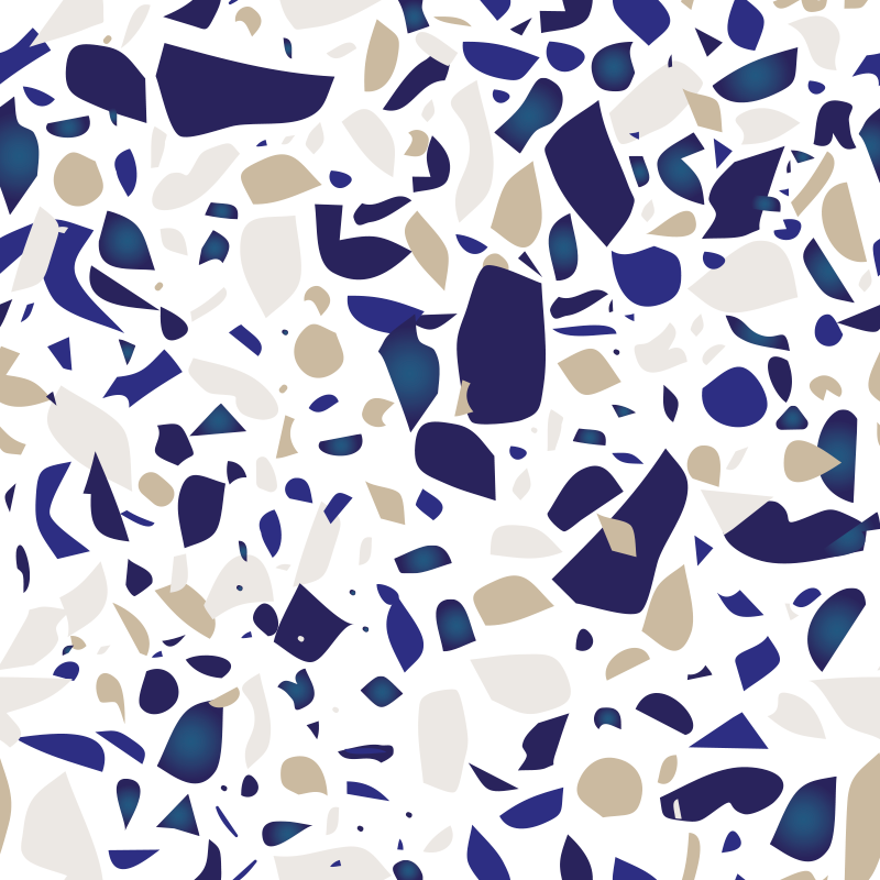 Tappeto vinile bagno adesivo effetto marmo - TenStickers