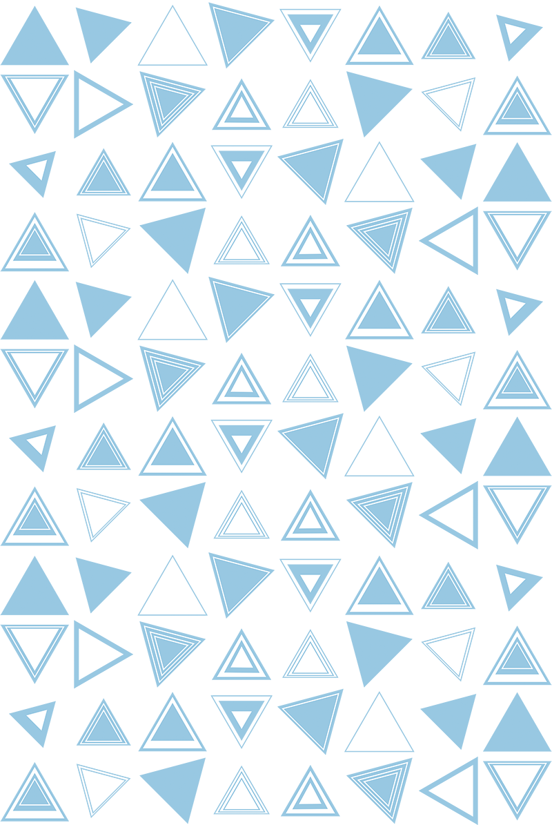 Tappeto vinile bagno adesivo per piastrelle triangolari - TenStickers