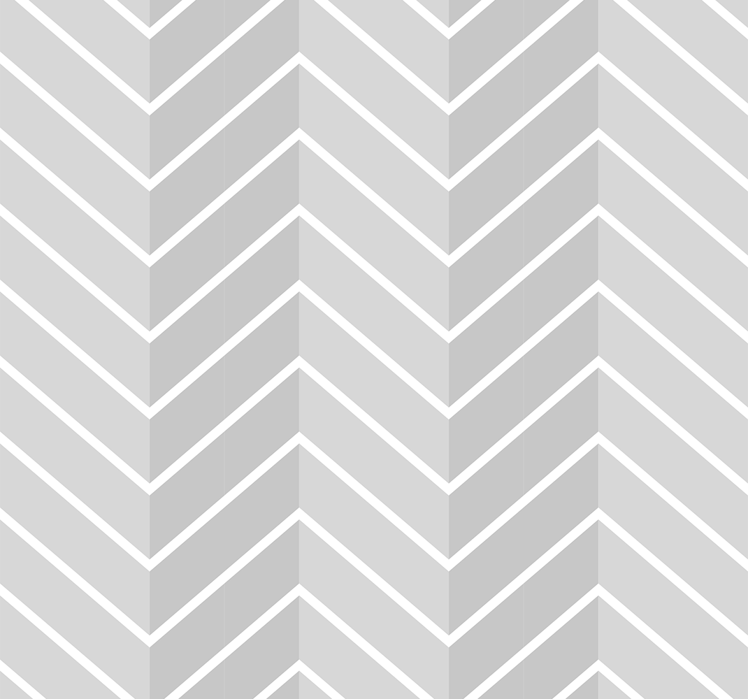 Tappeto vinile bagno a zigzag grigio chiaro - TenStickers