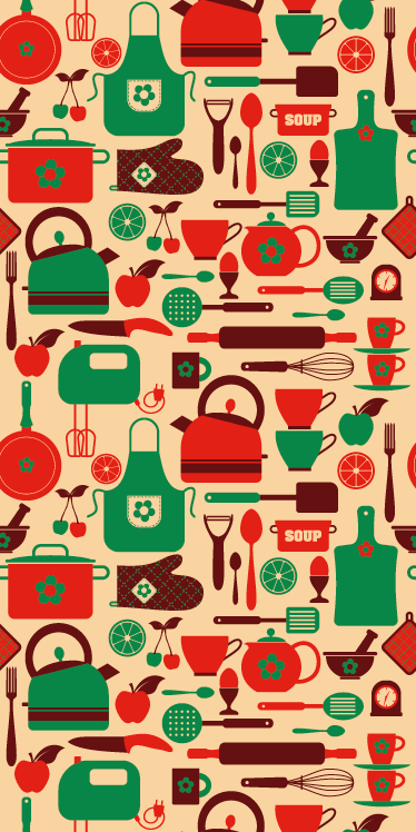 Tappeto pvc cucina vinile per mobile da cucina - TenStickers