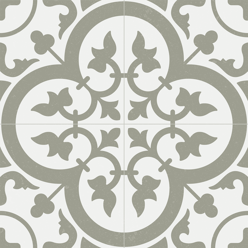 Tappeto pvc cucina azulejo marocco verde muschio - TenStickers