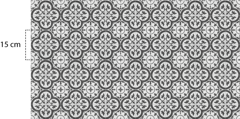 Tappeto pvc cucina in stile piastrelle marocchine - TenStickers