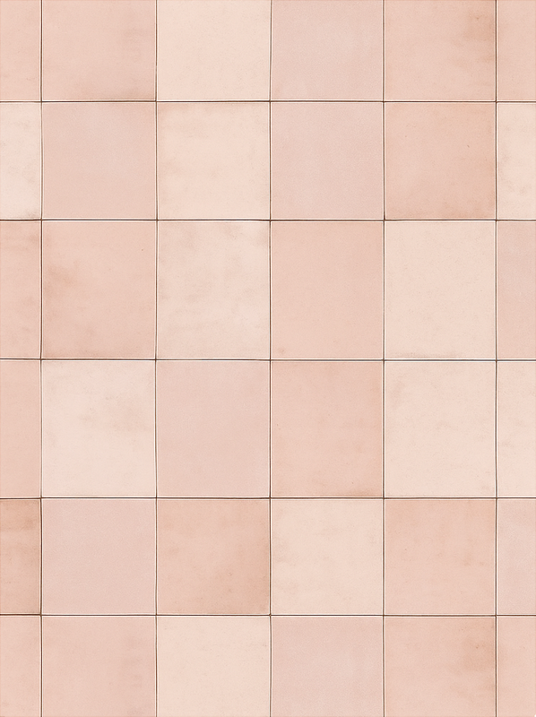 Tappeto pvc cucina motivo piastrelle rosa - TenStickers