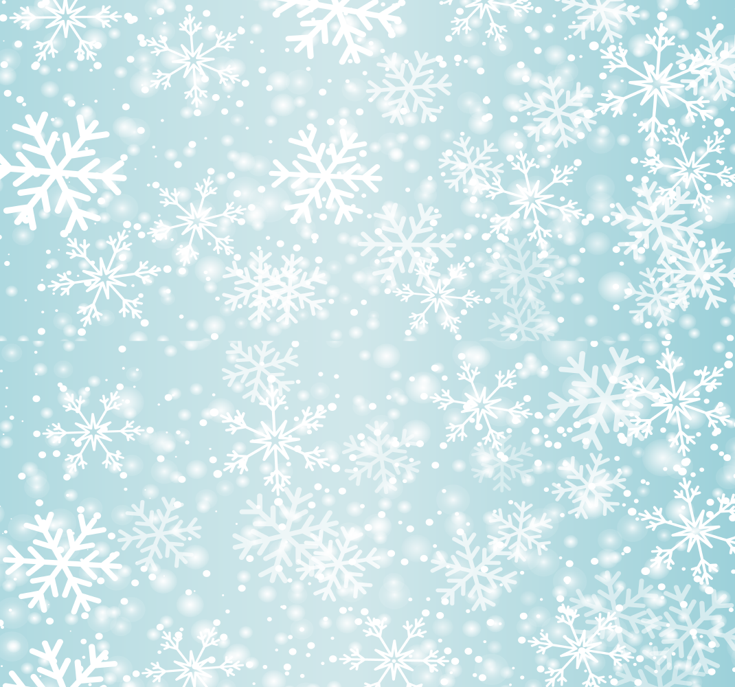 Tappeto vinile camera da letto nevicata - TenStickers