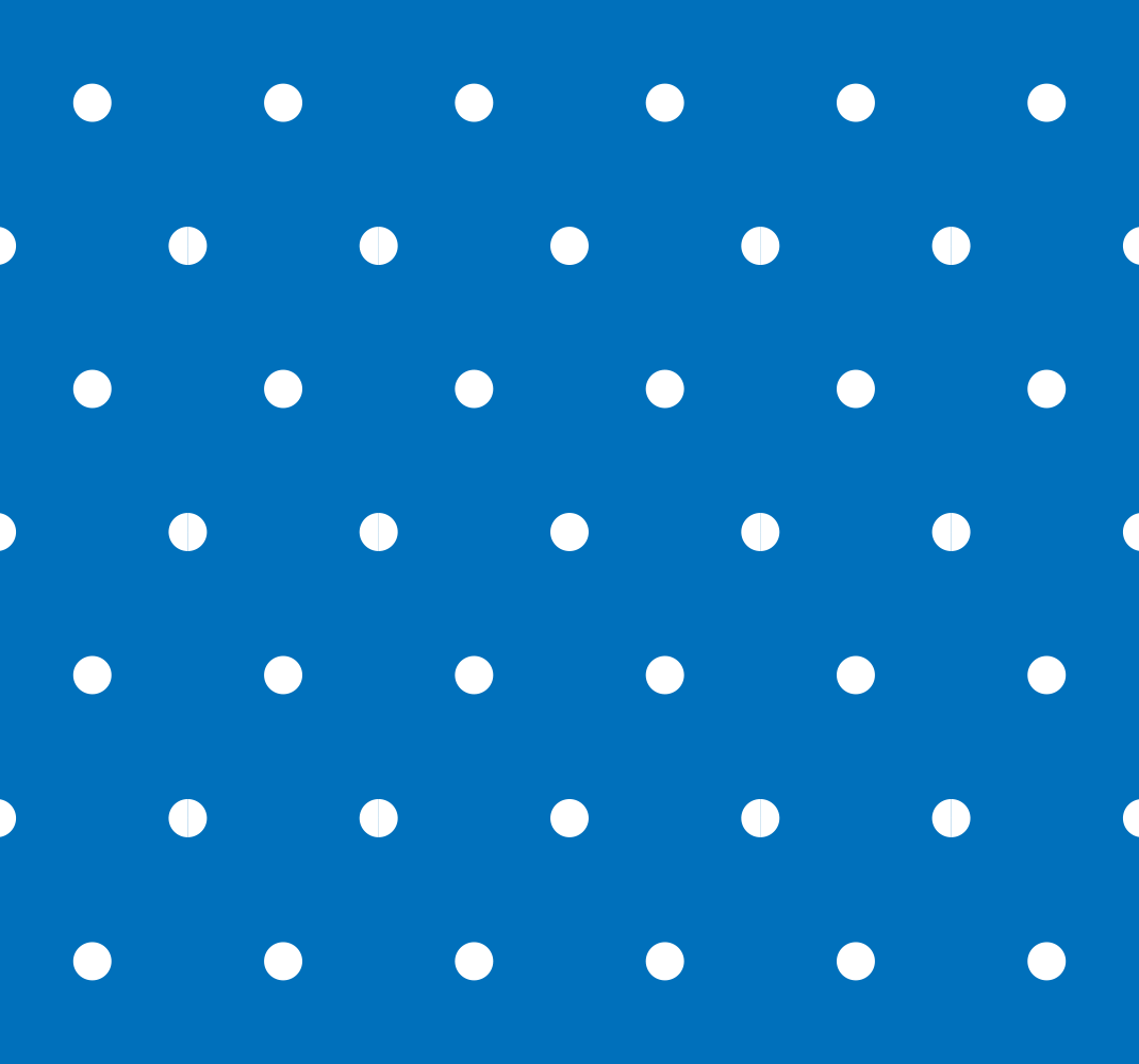 Tappeto vinile camera da letto pois regolari su sfondo blu - TenStickers