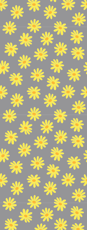 Tappeto vinile camera da letto calendula pantone - TenStickers
