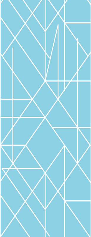 Tappeto vinile nordico mosaico geometrico - TenStickers