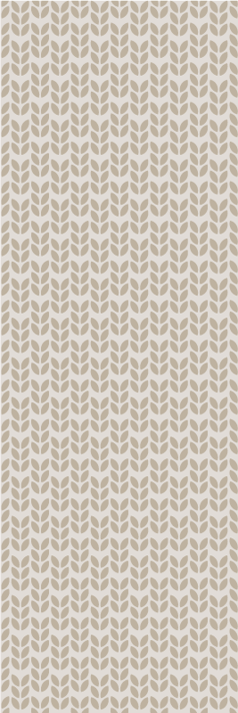 Tappeto vinile nordico a strisce irregolari delicate - TenStickers