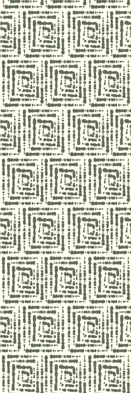 Tappeto vinile nordico motivo irregolare verde japandi - TenStickers