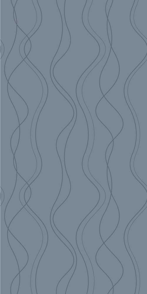 Tappeto vinile nordico motivo artistico blu - TenStickers