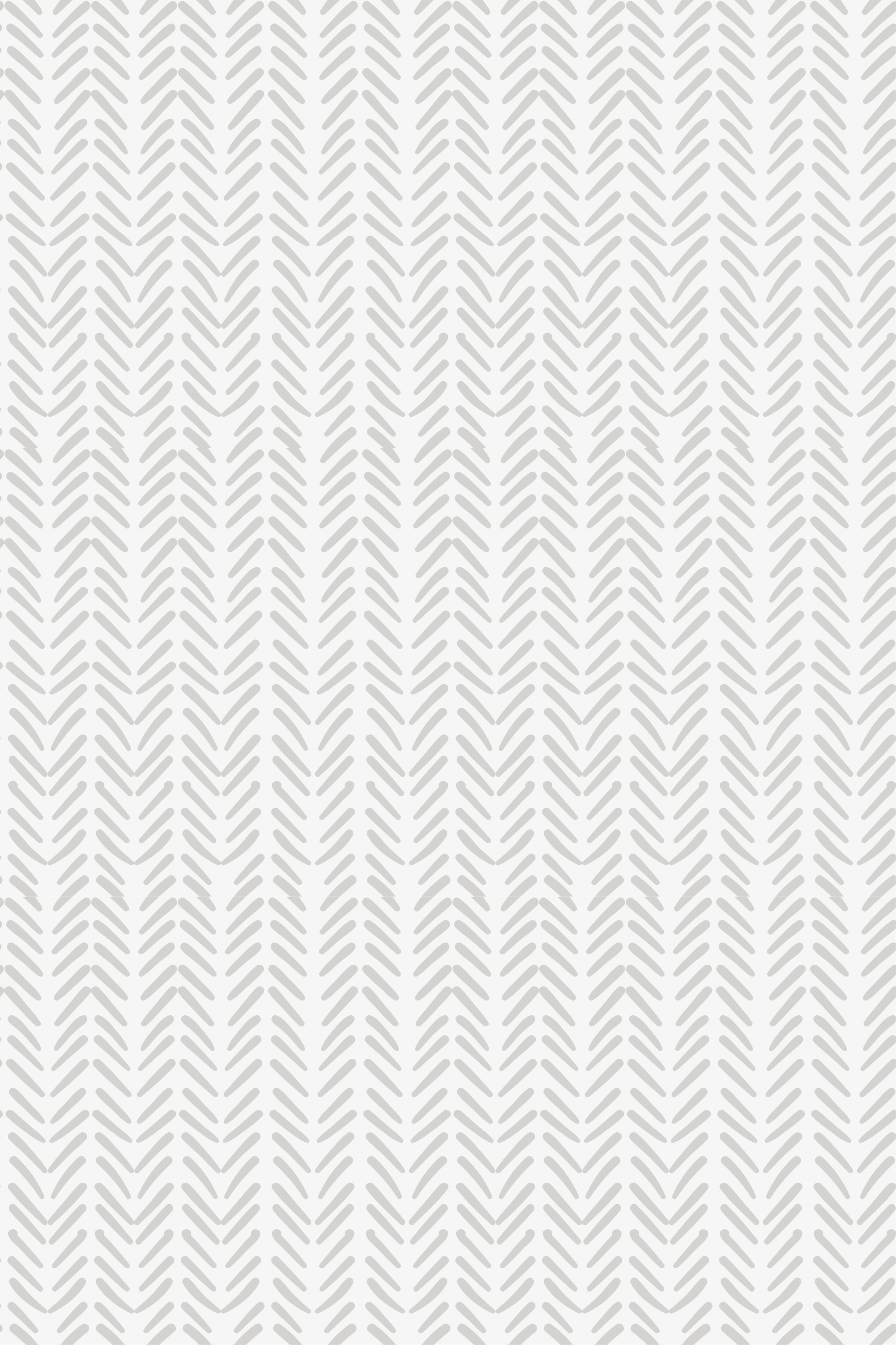 Tappeto vinile nordico linee astratte grigie zig zag - TenStickers