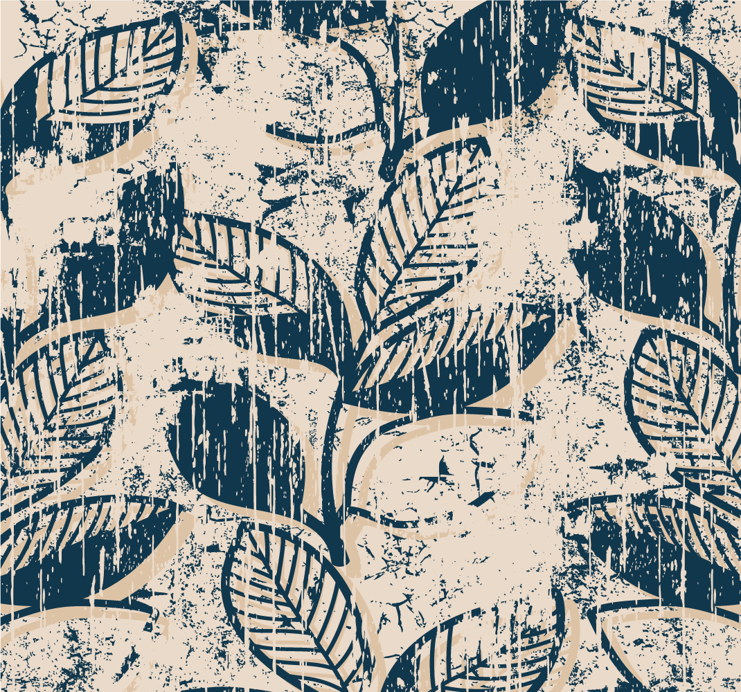 Tappeto vinile vintage motivo grunge vintage - TenStickers