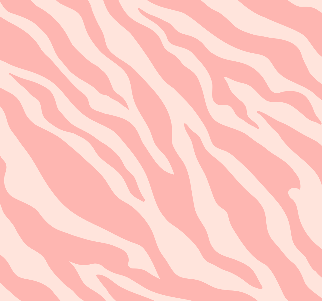 Tappeto vinile animali stampa zebra rosa - TenStickers