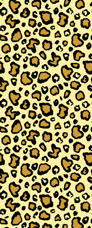 Tappeto vinile animali motivo classico leopardato - TenStickers