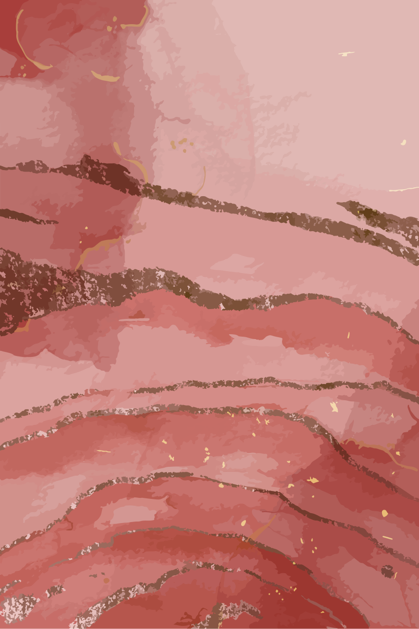 Tappeto vinile moderno acquerello rosa brillante - TenStickers