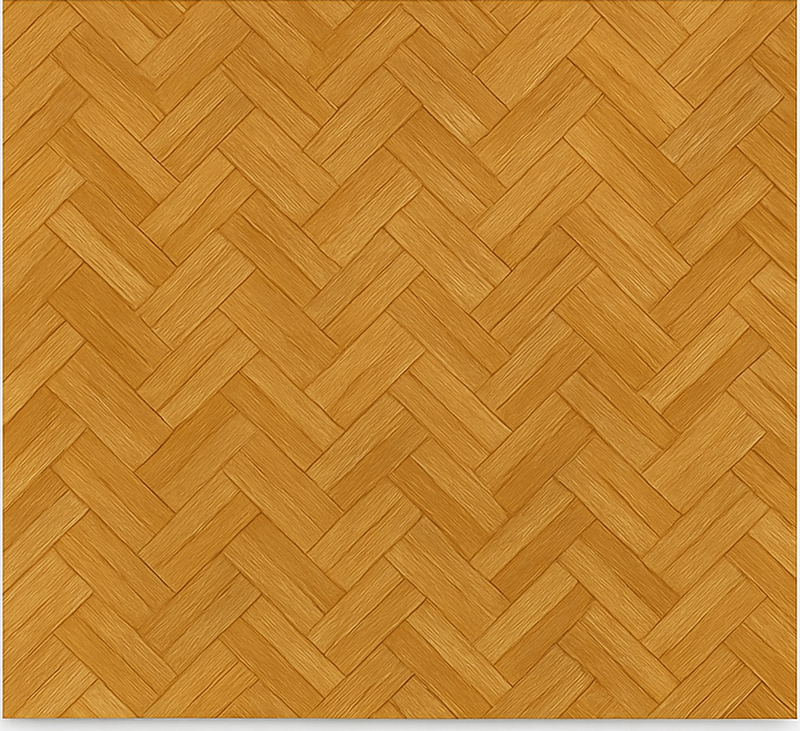 Tappeto vinile motivi motivo parquet rovere intrecciato - TenStickers