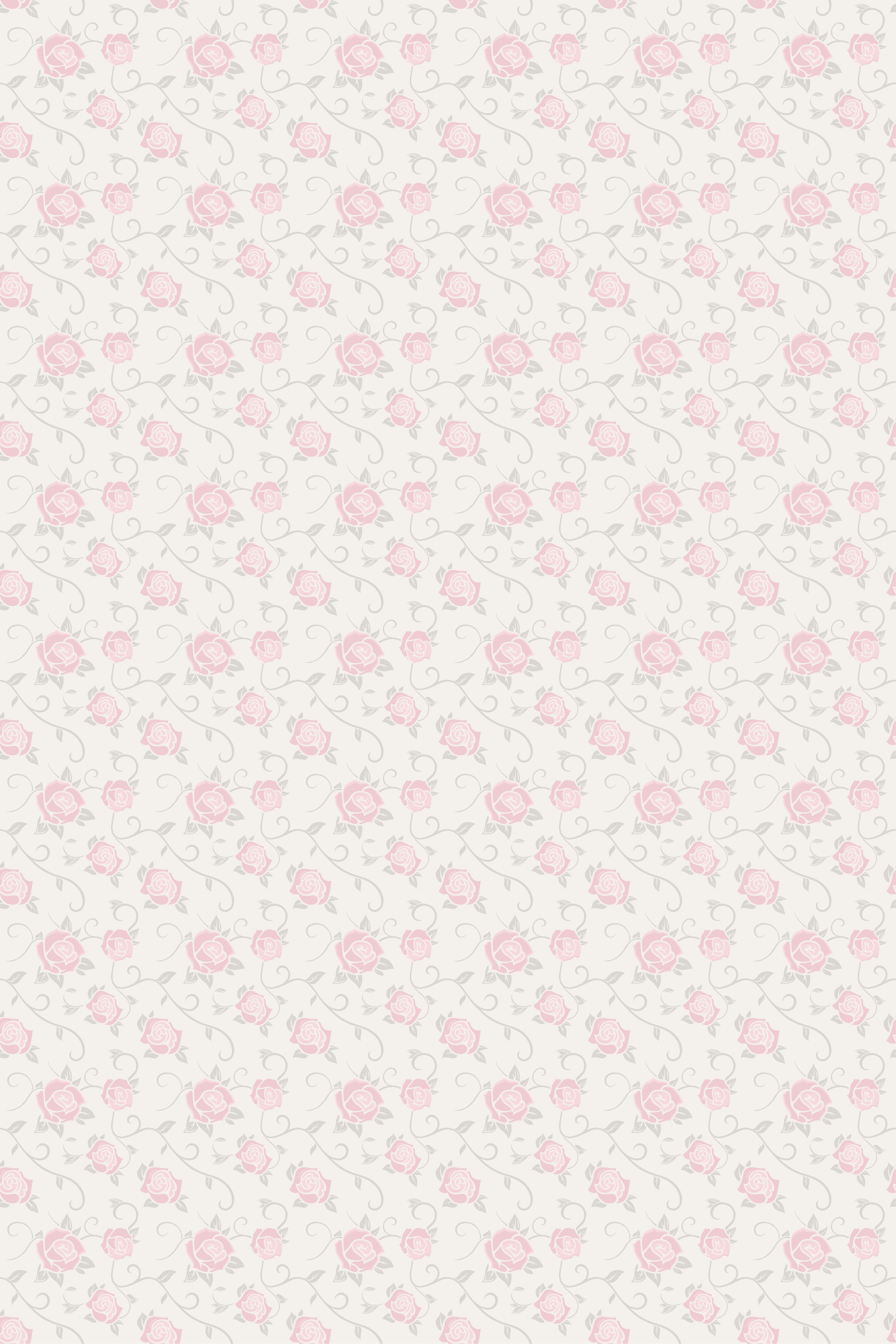 Tappeto vinile vintage fiori piccoli stile vintage - TenStickers