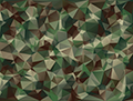 Tappeto vinile motivi design camouflage - TenStickers