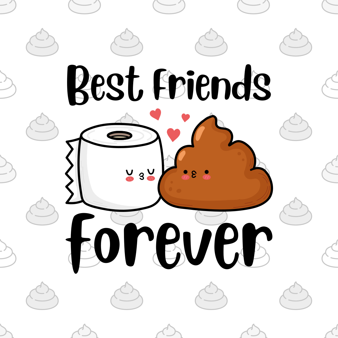 Tappeto vinile frase design divertente per bagno - TenStickers