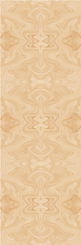 Tappeto vinile motivi stile giapponese beige - TenStickers