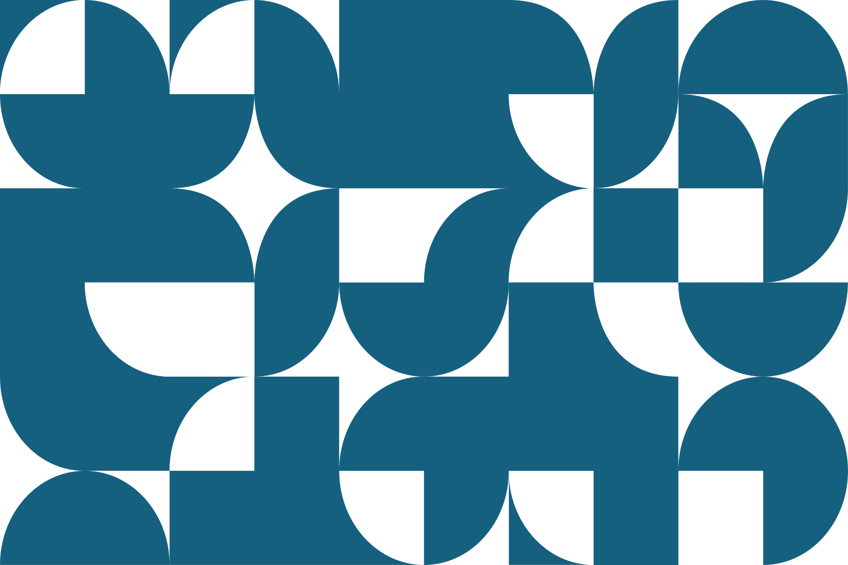 Tappeto vinile geometrico motivo artistico cerchi blu - TenStickers