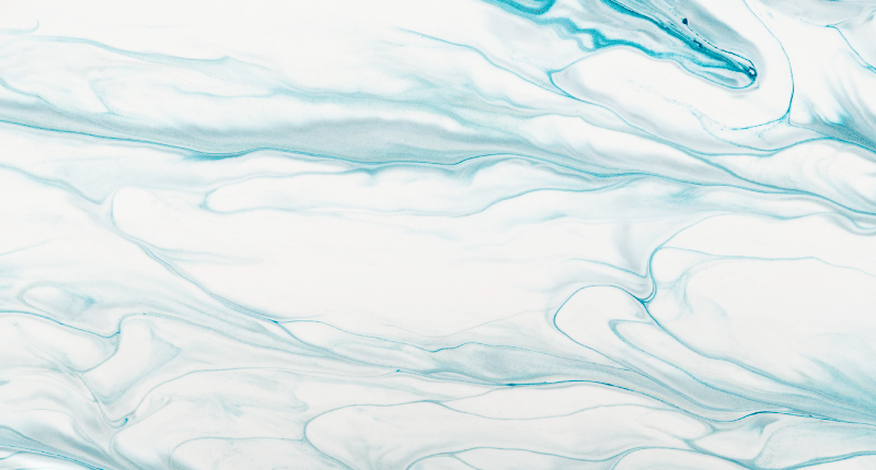 Zerbino pvc marmo blu chiaro e bianco - TenStickers