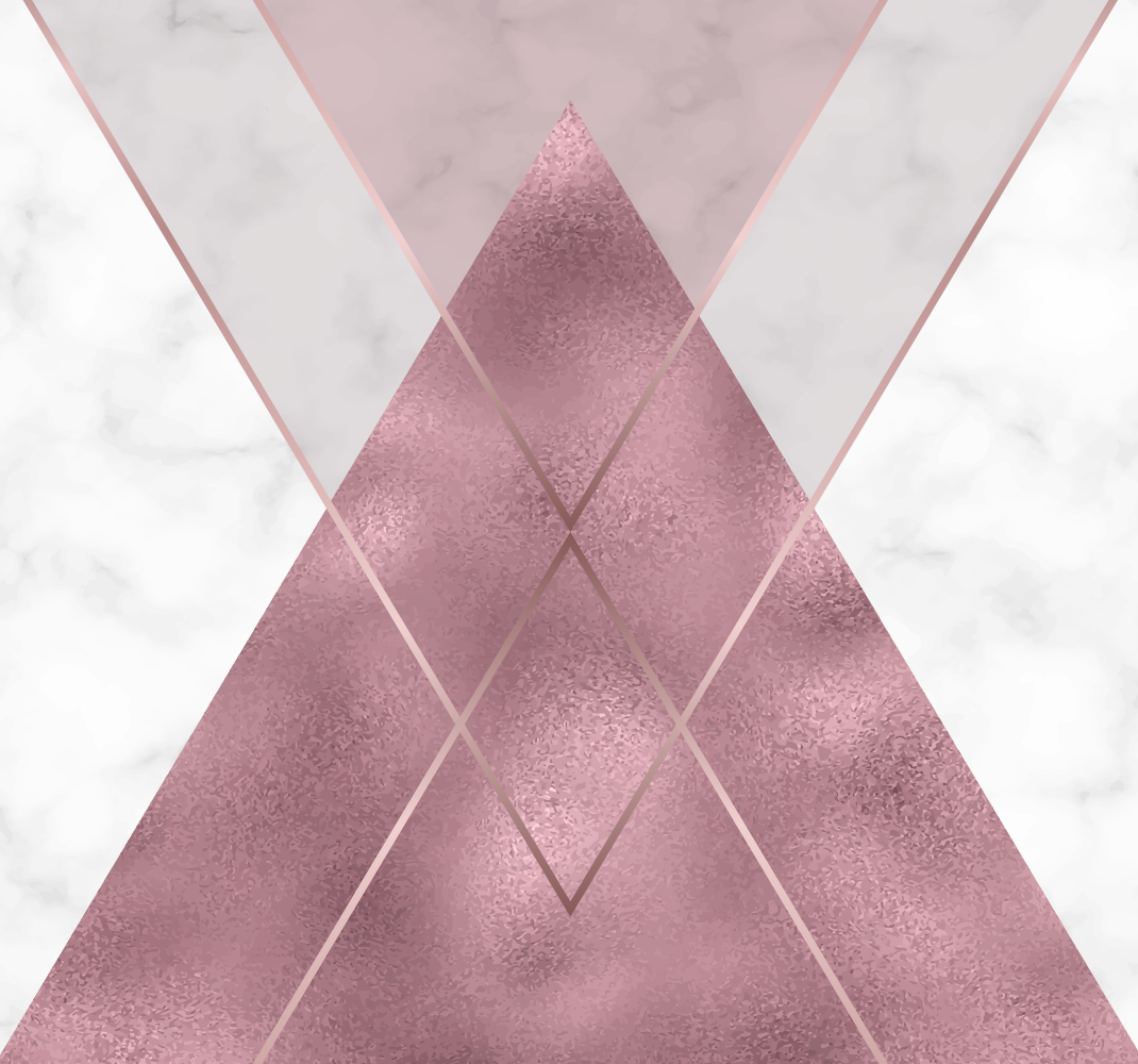 Passatoia corridoio vinile marmo rosa e grigio - TenStickers