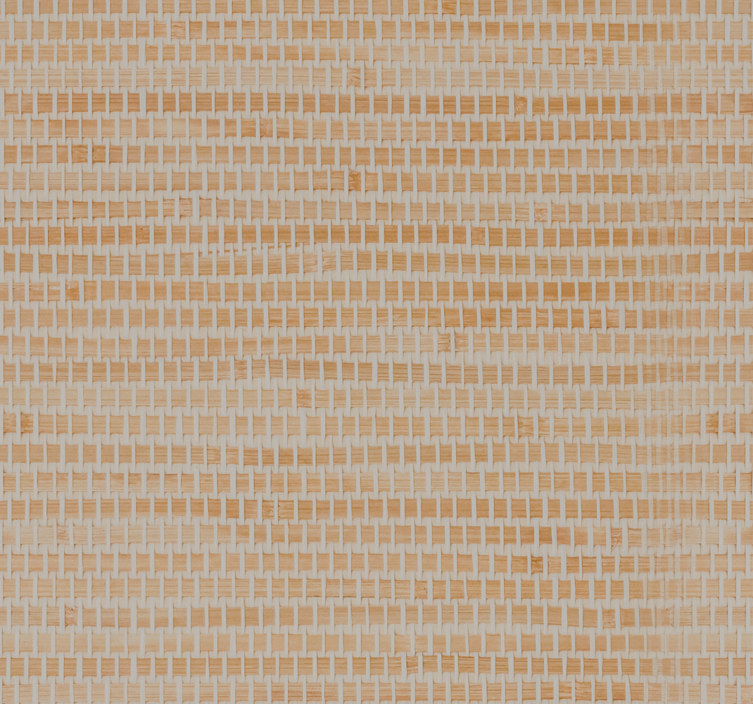 Tappeto vinile beige paglia intrecciata - TenStickers