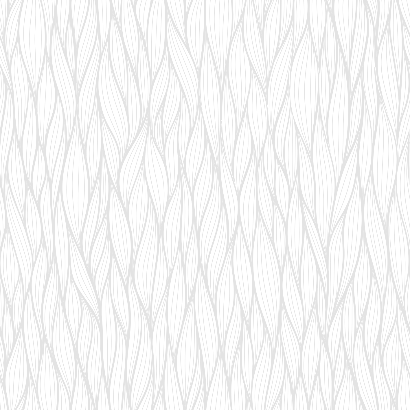 Tappeto vinile bianco linee ondulate - TenStickers