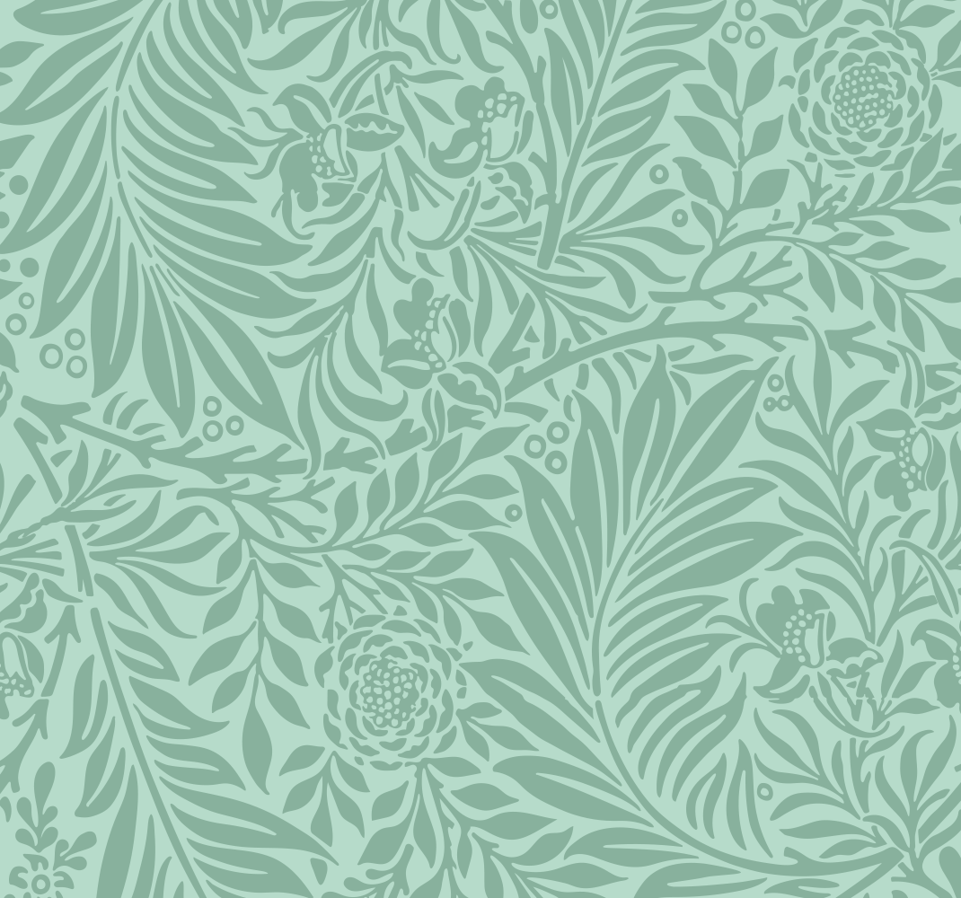 Tappeto vinile verde motivo vintage verde menta - TenStickers