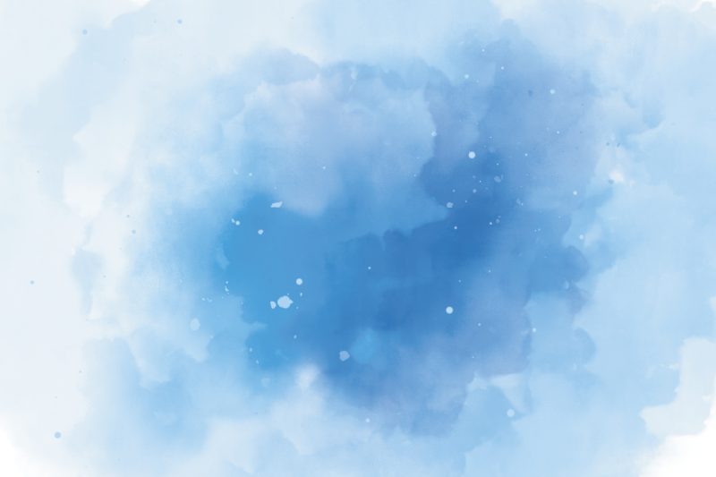 Tappeto in vinile moderno cielo ad acquerello - TenStickers