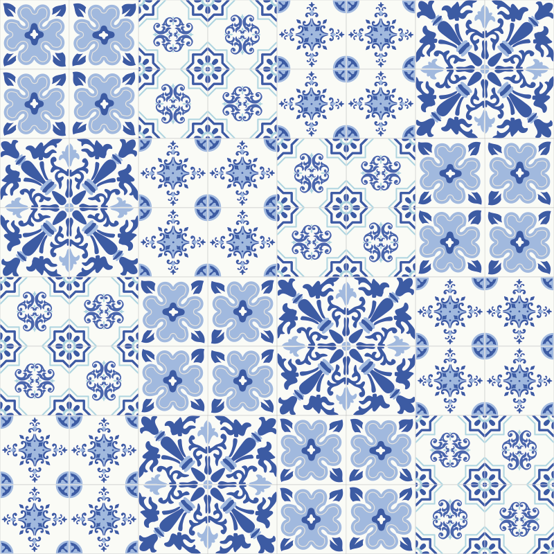 Stupendo tappeto portoghese in vinile per soggiorno - TenStickers