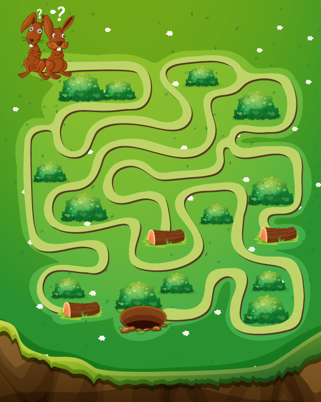 Tappeto vinile giochi percorso ludico - TenStickers