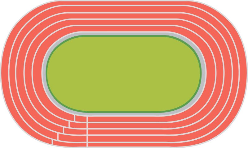 Tappeto in vinile per atletica giovanile teenager - TenStickers