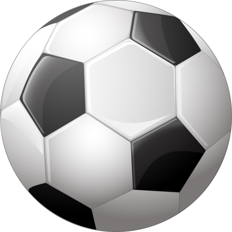 Splendido tappeto in vinile con pallone calcio - TenStickers