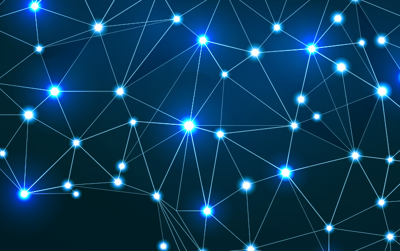 tappeto poligonale in vinile con brillantini - TenStickers