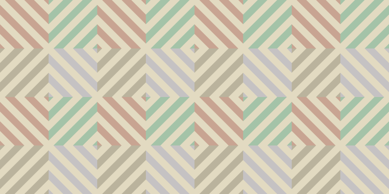 Tappeto vinile geometrico armonia geometrica - TenStickers