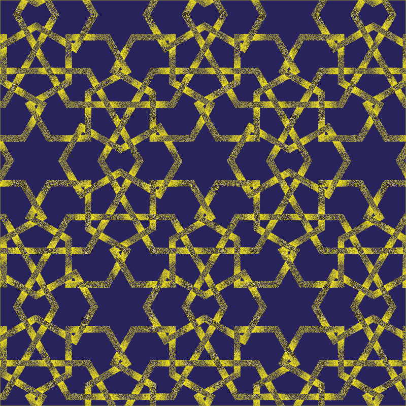 Tappeto vinile bagno accento geometrico del bagno - TenStickers