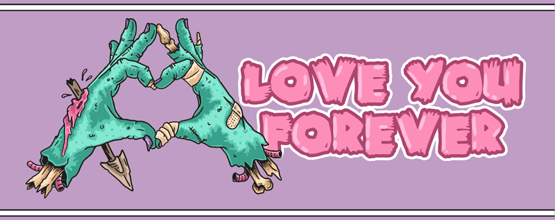 Tappeto vinile animali scena affettuosa dei dinosauri - TenStickers