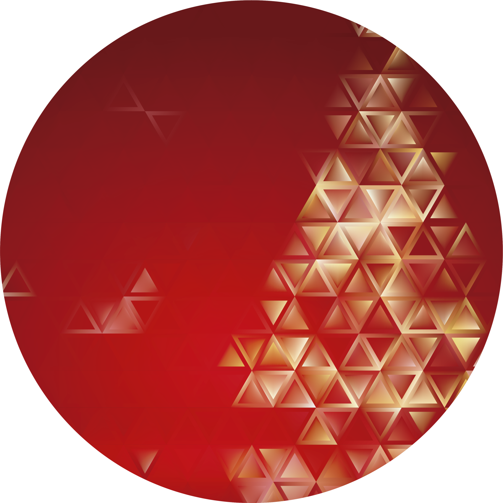 Tappeto vinile geometrico sfera geometrica delle ombre - TenStickers