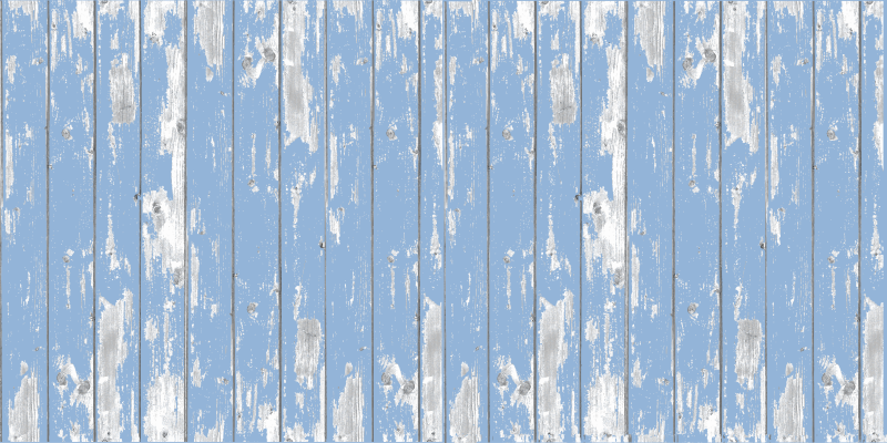 Tappeto vinile motivi pannelli di legno invecchiati - TenStickers